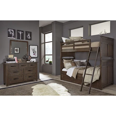 Twin Bunk Bedroom Group